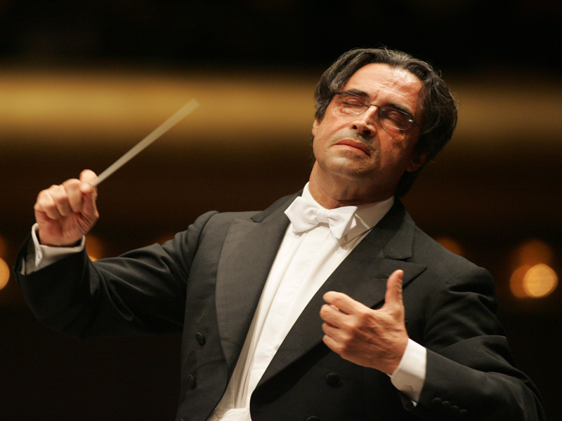  意大利著名指挥家穆蒂与上海交响乐团音乐会  